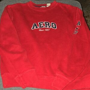 Aeropostale Red Crewneck Women's Sweater
